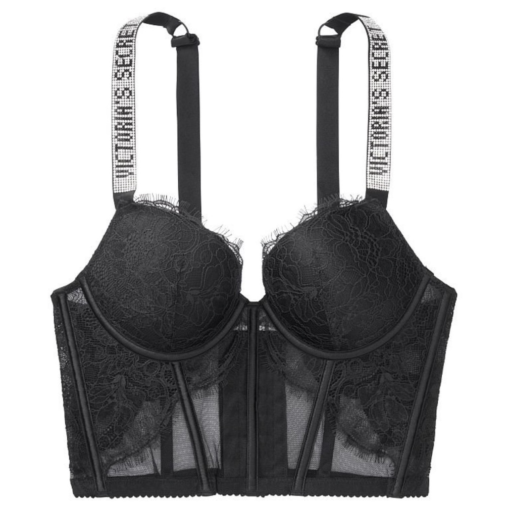 Victoria’s Secret-  34 B corset push up bra, NWT, never worn,
